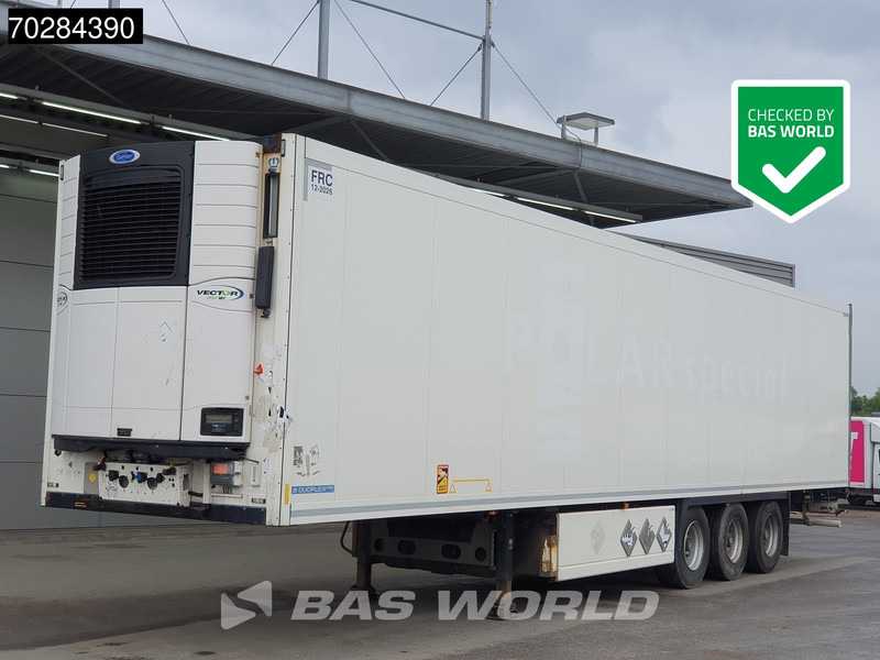 Krone Carrier Vector 1950Mt 3 axles TÜV 01/26 Doppelverdampfer Doppelstock Blumenbreit Schiebewand - Refrigerator semi-trailer: picture 1 Krone Carrier Vector 1950Mt 3 axles TÜV 01/26 Doppelverdampfer Doppelstock Blumenbreit Schiebewand - Refrigerator semi-trailer: picture 1