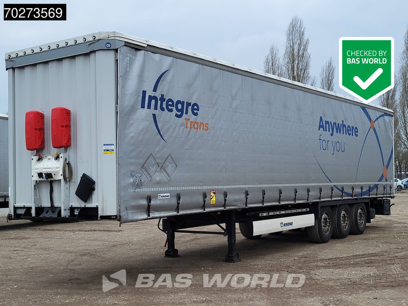Krone SD 3 axles Edscha Anti-Vandalimus-Plane Alcoa's - Curtainsider semi-trailer: picture 1 Krone SD 3 axles Edscha Anti-Vandalimus-Plane Alcoa's - Curtainsider semi-trailer: picture 1