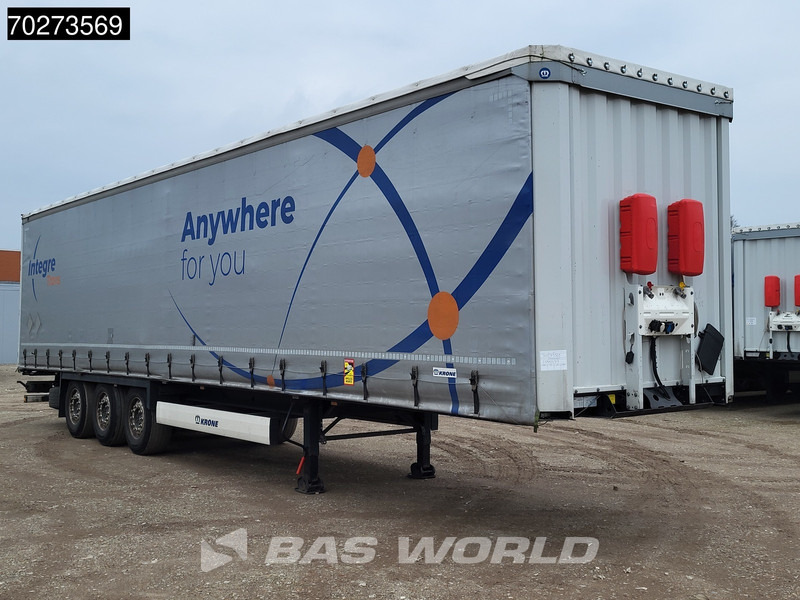 Krone SD 3 axles Edscha Anti-Vandalimus-Plane Alcoa's - Curtainsider semi-trailer: picture 3 Krone SD 3 axles Edscha Anti-Vandalimus-Plane Alcoa's - Curtainsider semi-trailer: picture 3