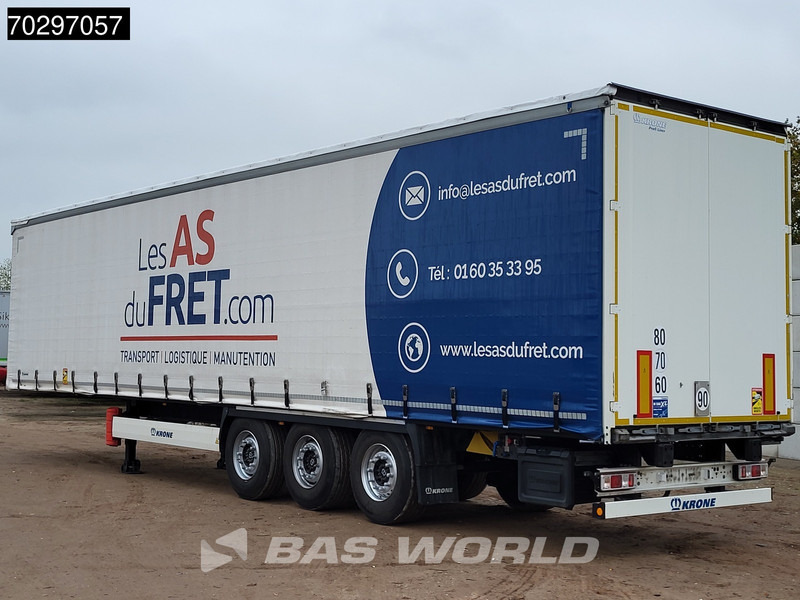 Krone SD Liftachse Schiebedach - Curtainsider semi-trailer: picture 2 Krone SD Liftachse Schiebedach - Curtainsider semi-trailer: picture 2