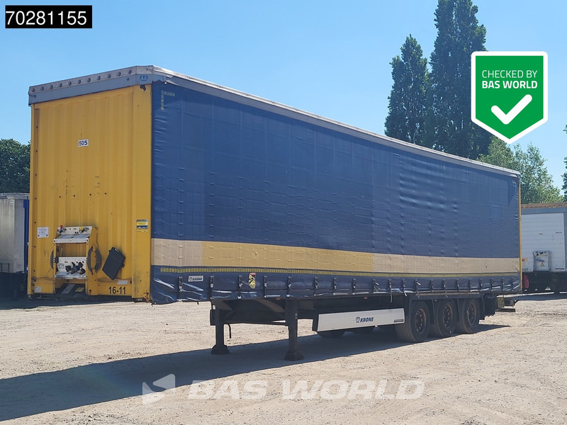 Krone SD Mega Hubdach Anti vandalsm SAF - Curtainsider semi-trailer: picture 1 Krone SD Mega Hubdach Anti vandalsm SAF - Curtainsider semi-trailer: picture 1