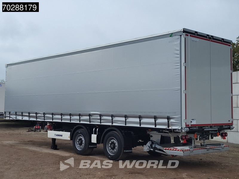 Krone SD NEW Tailgate City Lift + Steeringaxle - Curtainsider semi-trailer: picture 2 Krone SD NEW Tailgate City Lift + Steeringaxle - Curtainsider semi-trailer: picture 2