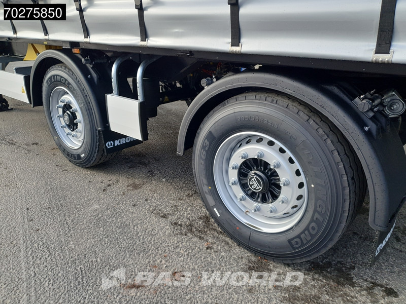 New Curtainsider semi-trailer Krone SZ NEW Kooiaap City Lift+Lenkachse Stapler: picture 17