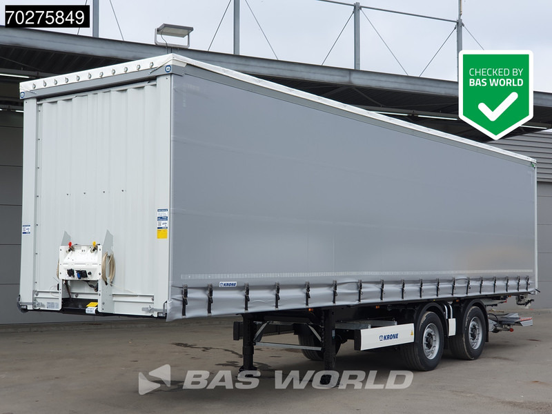 Krone SZ NEW Tailgate City Lift + Lenkachse LBW Ladebordwand - Curtainsider semi-trailer: picture 1 Krone SZ NEW Tailgate City Lift + Lenkachse LBW Ladebordwand - Curtainsider semi-trailer: picture 1