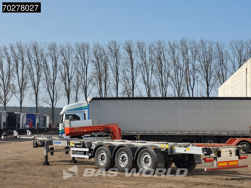 Lecitrailer SR3EC 3 axles UNUSED Liftachse Multi'45 - Container transporter/ Swap body semi-trailer: picture 2 Lecitrailer SR3EC 3 axles UNUSED Liftachse Multi'45 - Container transporter/ Swap body semi-trailer: picture 2