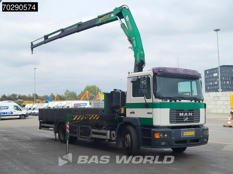 MAN 18.224 18 M 4X2 NL-Truck APK Fassi F150A.24 Kran Crane Manual Euro 2 - Dropside/ Flatbed truck, Crane truck: picture 3 MAN 18.224 18 M 4X2 NL-Truck APK Fassi F150A.24 Kran Crane Manual Euro 2 - Dropside/ Flatbed truck, Crane truck: picture 3