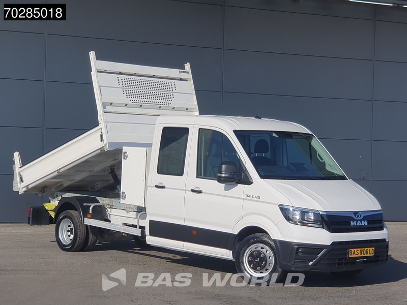 MAN TGE 5.120 Open Laadbak met Kist Dubbel Cabine Dubbellucht 3,5t Trekhaak Navi Airco Cruise Camera Euro6 Pritsche Pickup Open Box 2m3 A/C To - Open body delivery van: picture 3 MAN TGE 5.120 Open Laadbak met Kist Dubbel Cabine Dubbellucht 3,5t Trekhaak Navi Airco Cruise Camera Euro6 Pritsche Pickup Open Box 2m3 A/C To - Open body delivery van: picture 3