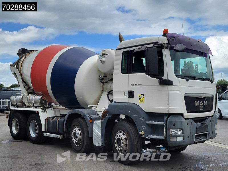 MAN TGS 32.360 8X4 9M3 Schwing Stetter Steel suspension Manual Euro 4 - Concrete mixer truck: picture 3 MAN TGS 32.360 8X4 9M3 Schwing Stetter Steel suspension Manual Euro 4 - Concrete mixer truck: picture 3