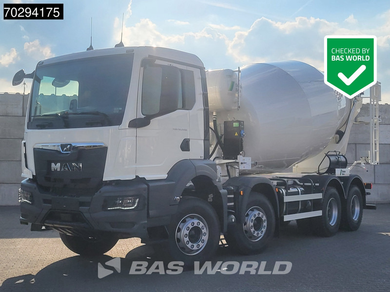 MAN TGS 41.440 8X4 New! 12m3 Stetter Mixer Big-Axle Steelsuspension Euro 6 - Concrete mixer truck: picture 1 MAN TGS 41.440 8X4 New! 12m3 Stetter Mixer Big-Axle Steelsuspension Euro 6 - Concrete mixer truck: picture 1