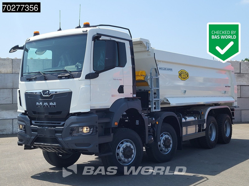 MAN TGS 41.480 8X6 NEW! 19m3 Meiller Tipper Big-Axle Steel suspension Automatic Euro 6 - Tipper: picture 1 MAN TGS 41.480 8X6 NEW! 19m3 Meiller Tipper Big-Axle Steel suspension Automatic Euro 6 - Tipper: picture 1