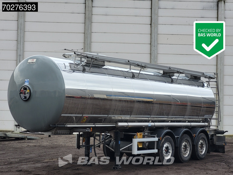 Magyar GM 2B 02 0 Assen Food 2 comp Inox steel Liftachse - Tank semi-trailer: picture 1 Magyar GM 2B 02 0 Assen Food 2 comp Inox steel Liftachse - Tank semi-trailer: picture 1