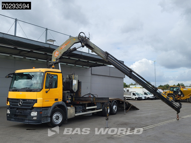 Mercedes-Benz Actros 2532 6X2 PM 30 T/M Crane Winch Remote Lift+Steering Axle 3-Pedals - Dropside/ Flatbed truck, Crane truck: picture 5 Mercedes-Benz Actros 2532 6X2 PM 30 T/M Crane Winch Remote Lift+Steering Axle 3-Pedals - Dropside/ Flatbed truck, Crane truck: picture 5
