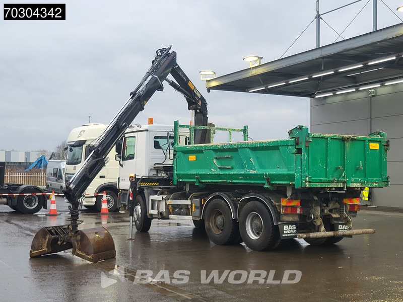 Mercedes-Benz Actros 2646 Actros 6X4 HIAB 122 BS-2 HIDUO Crane Kran 3-way tipper Big-Axle Euro 5 - Tipper, Crane truck: picture 5 Mercedes-Benz Actros 2646 Actros 6X4 HIAB 122 BS-2 HIDUO Crane Kran 3-way tipper Big-Axle Euro 5 - Tipper, Crane truck: picture 5