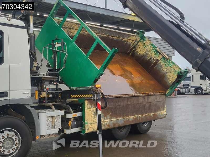 Mercedes-Benz Actros 2646 Actros 6X4 HIAB 122 BS-2 HIDUO Crane Kran 3-way tipper Big-Axle Euro 5 - Tipper, Crane truck: picture 3 Mercedes-Benz Actros 2646 Actros 6X4 HIAB 122 BS-2 HIDUO Crane Kran 3-way tipper Big-Axle Euro 5 - Tipper, Crane truck: picture 3