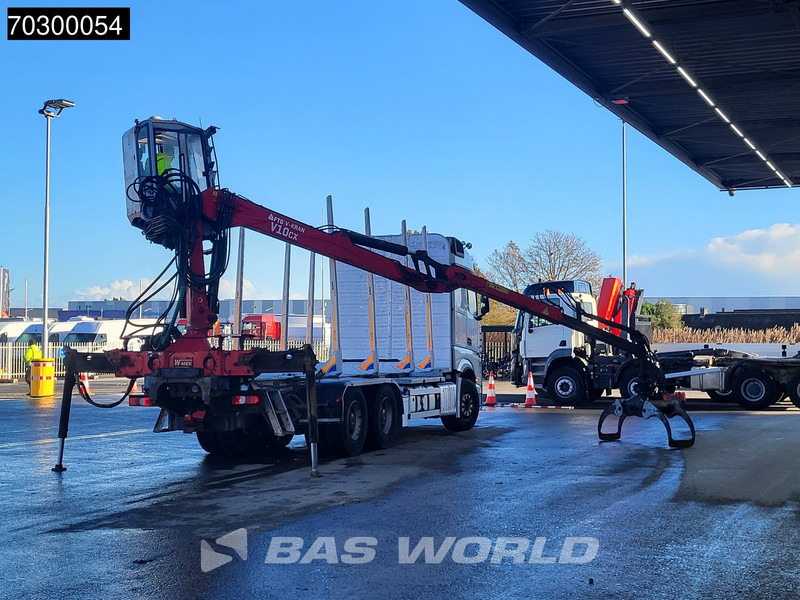 Mercedes-Benz Actros 2663 Actros 6X4 Timber truck FTG V10CX.81 wood crane Big-Axle Automatic Euro 6 - Timber truck, Crane truck: picture 5 Mercedes-Benz Actros 2663 Actros 6X4 Timber truck FTG V10CX.81 wood crane Big-Axle Automatic Euro 6 - Timber truck, Crane truck: picture 5