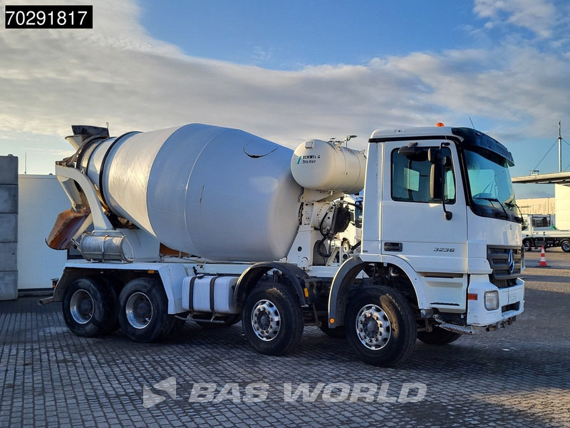 Mercedes-Benz Actros 3236 8X4 9m3 Stetter Mixer Retarder Steelsuspension Big-Axle Euro 3 - Concrete mixer truck: picture 3 Mercedes-Benz Actros 3236 8X4 9m3 Stetter Mixer Retarder Steelsuspension Big-Axle Euro 3 - Concrete mixer truck: picture 3