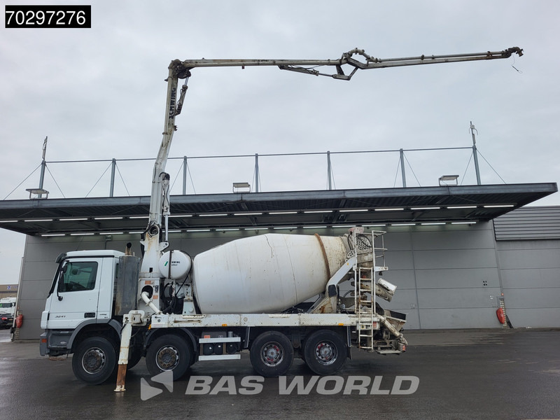 Mercedes-Benz Actros 3241 8X4 SCHWING FBP 21-100 PUMI 7m3 Mixer 3-Pedals Big-Axle Euro 4 - Concrete pump truck: picture 5 Mercedes-Benz Actros 3241 8X4 SCHWING FBP 21-100 PUMI 7m3 Mixer 3-Pedals Big-Axle Euro 4 - Concrete pump truck: picture 5