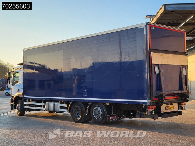 Mercedes-Benz Antos 2533 6X2 26.5t NL-Truck 2000kg Ladebordwand Lift+Steering Axle Automatic EURO6 - Box truck: picture 2 Mercedes-Benz Antos 2533 6X2 26.5t NL-Truck 2000kg Ladebordwand Lift+Steering Axle Automatic EURO6 - Box truck: picture 2