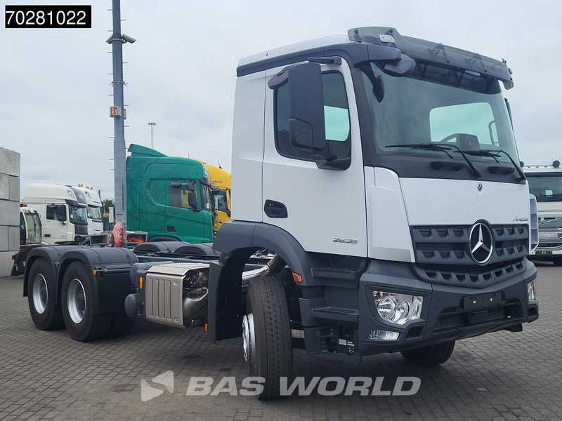 Mercedes-Benz Arocs 2636 6X4 NEW chassis Flywheel PTO Big-Axle Automatic Steelsuspension Euro 6 - Cab chassis truck: picture 3 Mercedes-Benz Arocs 2636 6X4 NEW chassis Flywheel PTO Big-Axle Automatic Steelsuspension Euro 6 - Cab chassis truck: picture 3