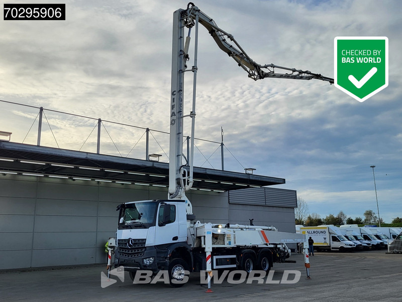 Mercedes-Benz Arocs 2640 6X4 36mtr CIFA K36L-HP168EC 4 arm Automatic Big-Axle Steelsuspension Euro 6 - Concrete pump truck: picture 1 Mercedes-Benz Arocs 2640 6X4 36mtr CIFA K36L-HP168EC 4 arm Automatic Big-Axle Steelsuspension Euro 6 - Concrete pump truck: picture 1