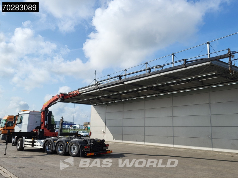Mercedes-Benz Arocs 3245 Actros 8X4 Palfinger PK22002 EH Crane 17tons hooklift Big-Axle Lift+Lenkachse Navi Euro 6 - Hook lift truck, Crane truck: picture 2 Mercedes-Benz Arocs 3245 Actros 8X4 Palfinger PK22002 EH Crane 17tons hooklift Big-Axle Lift+Lenkachse Navi Euro 6 - Hook lift truck, Crane truck: picture 2