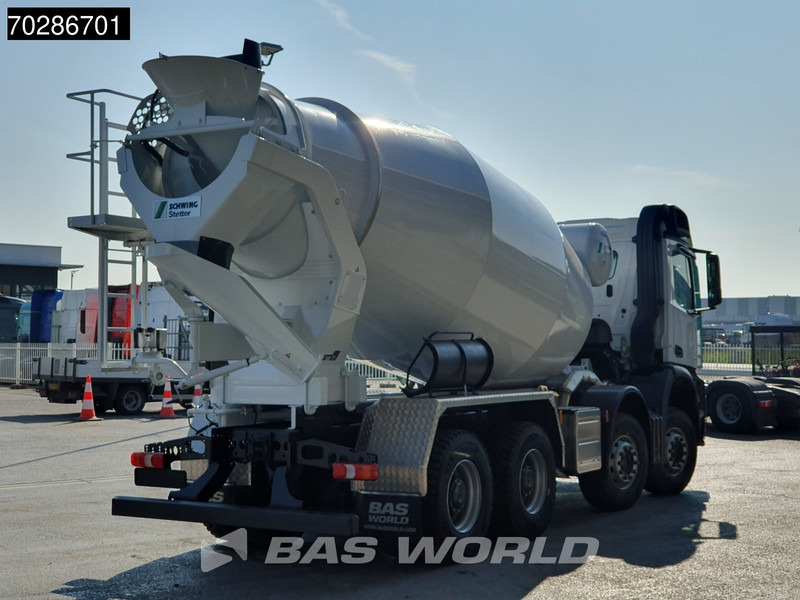 Mercedes-Benz Arocs 4142 8X4 NEW! 10m3 SchwingStetter Mixer Hydrauliek BigAxle Manual Euro 3 - Concrete mixer truck: picture 5 Mercedes-Benz Arocs 4142 8X4 NEW! 10m3 SchwingStetter Mixer Hydrauliek BigAxle Manual Euro 3 - Concrete mixer truck: picture 5