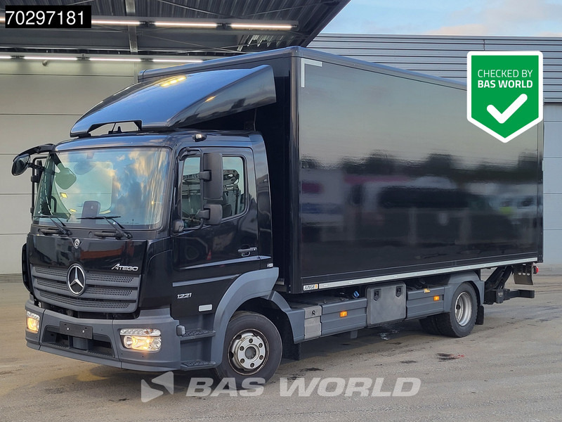 Mercedes-Benz Atego 1221 4X2 12tonner 1500kg Ladebordwand Automatic Euro 6 - Box truck: picture 1 Mercedes-Benz Atego 1221 4X2 12tonner 1500kg Ladebordwand Automatic Euro 6 - Box truck: picture 1