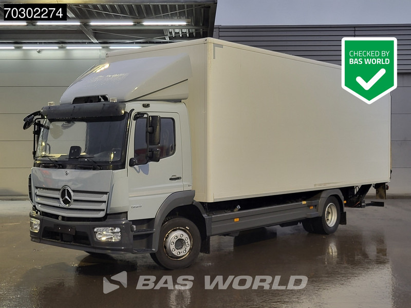 Mercedes-Benz Atego 1224 Atego 4X2 6-Cylinder 12t Automatic Tail Gate Euro 6 - Box truck: picture 1 Mercedes-Benz Atego 1224 Atego 4X2 6-Cylinder 12t Automatic Tail Gate Euro 6 - Box truck: picture 1