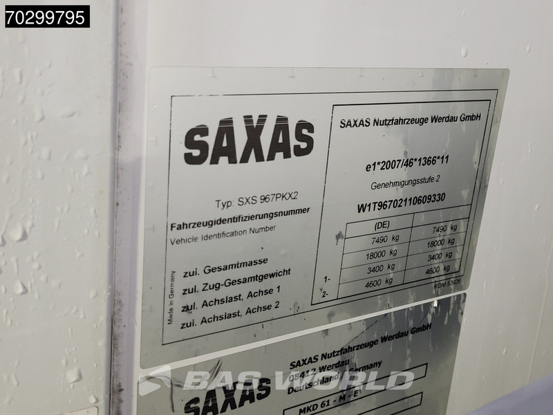 Box truck Mercedes-Benz Atego 818 4X2 8 tonner Automatic 1000kg Ladebordwand Euro 6: picture 18