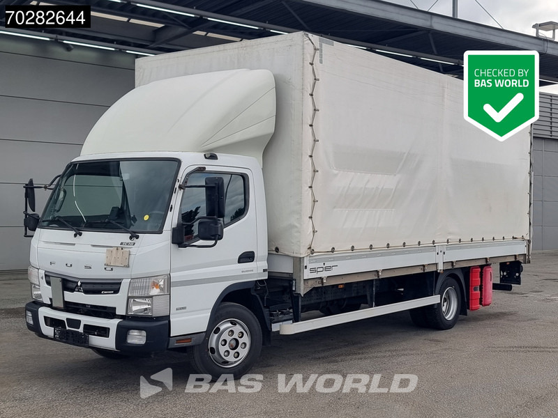 Mitsubishi 7C18 4X2 - Curtainsider truck: picture 1 Mitsubishi 7C18 4X2 - Curtainsider truck: picture 1