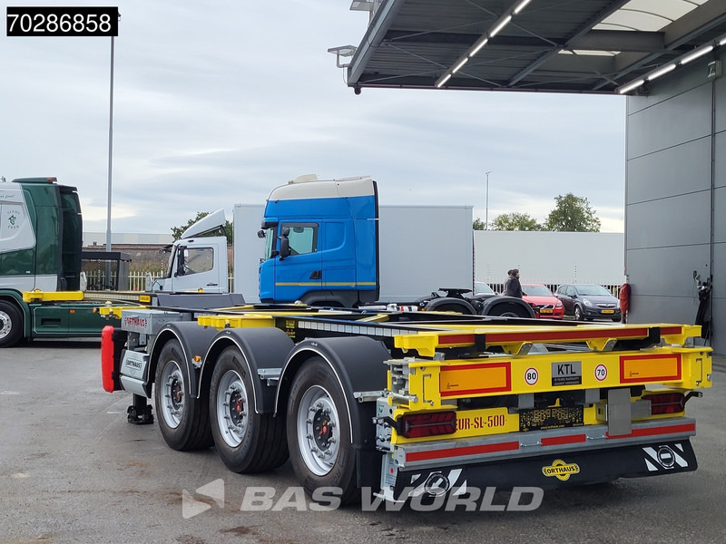 Orthaus CGS (Euro Slider 500) 3 axles Multi 45ft Lift Axle extendable SAF - Container transporter/ Swap body semi-trailer: picture 3 Orthaus CGS (Euro Slider 500) 3 axles Multi 45ft Lift Axle extendable SAF - Container transporter/ Swap body semi-trailer: picture 3