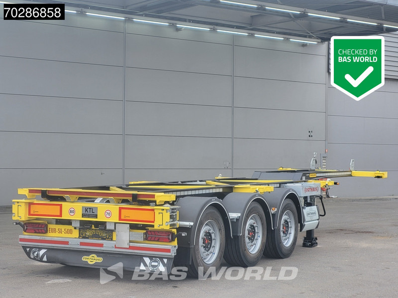 Orthaus CGS (Euro Slider 500) 3 axles Multi 45ft Lift Axle extendable SAF - Container transporter/ Swap body semi-trailer: picture 1 Orthaus CGS (Euro Slider 500) 3 axles Multi 45ft Lift Axle extendable SAF - Container transporter/ Swap body semi-trailer: picture 1