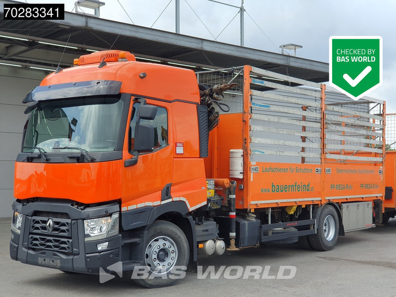 Renault C 380 4X2 Palfinger PK18002-EH Retarder Automatic Standklima Euro 6 - Dropside/ Flatbed truck, Crane truck: picture 1 Renault C 380 4X2 Palfinger PK18002-EH Retarder Automatic Standklima Euro 6 - Dropside/ Flatbed truck, Crane truck: picture 1