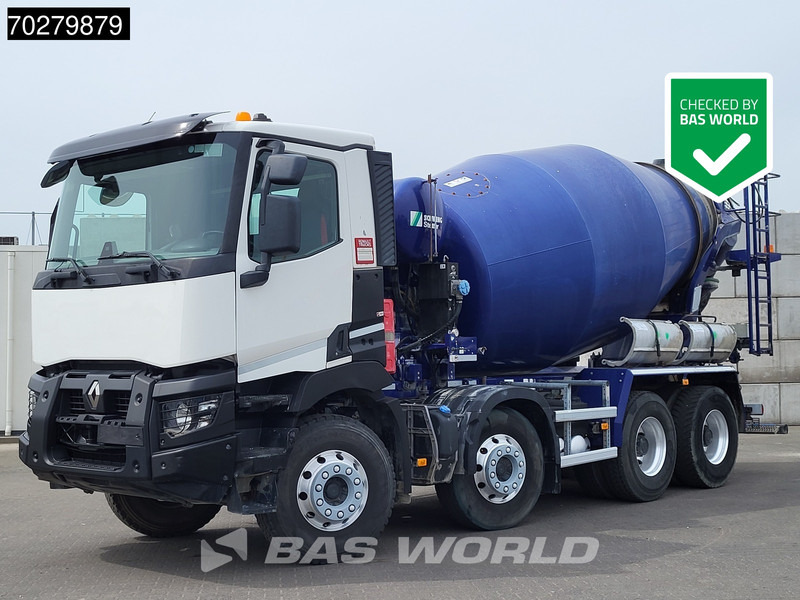Renault C 430 C 8X4 9m3 Schwing Stetter mixer Big-Axle Automatic Euro 6 - Concrete mixer truck: picture 1 Renault C 430 C 8X4 9m3 Schwing Stetter mixer Big-Axle Automatic Euro 6 - Concrete mixer truck: picture 1