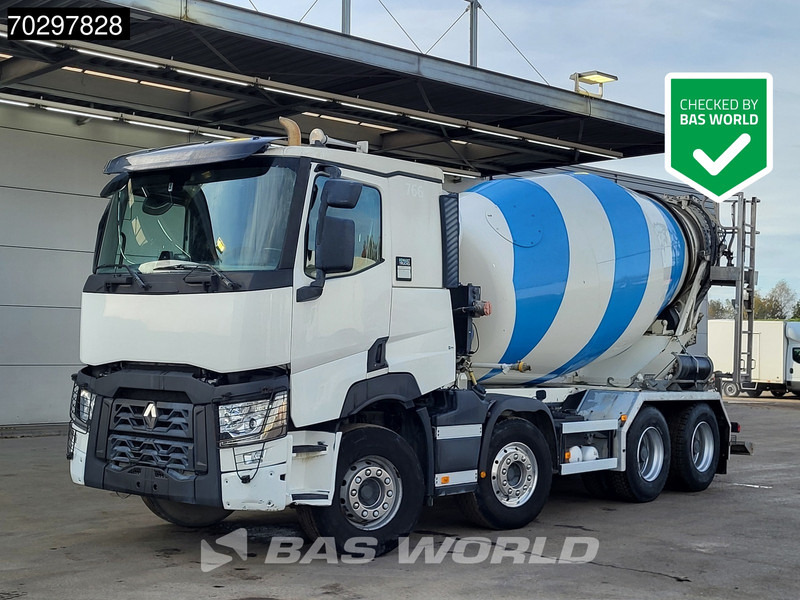 Renault C 520 C 8X4 9m3 CIFA mixer Steelsuspension automatic Euro 6 - Concrete mixer truck: picture 1 Renault C 520 C 8X4 9m3 CIFA mixer Steelsuspension automatic Euro 6 - Concrete mixer truck: picture 1