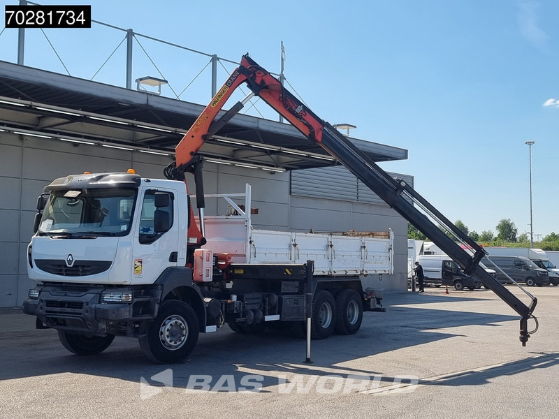 Renault Kerax 370 6X4 Palfinger PK16502 Kran Crane Big-Axle Steel suspension Euro 4 - Tipper, Crane truck: picture 5 Renault Kerax 370 6X4 Palfinger PK16502 Kran Crane Big-Axle Steel suspension Euro 4 - Tipper, Crane truck: picture 5
