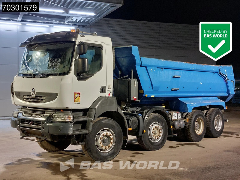 Renault Kerax 520 8X4 17m3 CIF tipper Steel Suspension Big-Axle Optibrake+ Automatic Euro 5 - Tipper: picture 1 Renault Kerax 520 8X4 17m3 CIF tipper Steel Suspension Big-Axle Optibrake+ Automatic Euro 5 - Tipper: picture 1