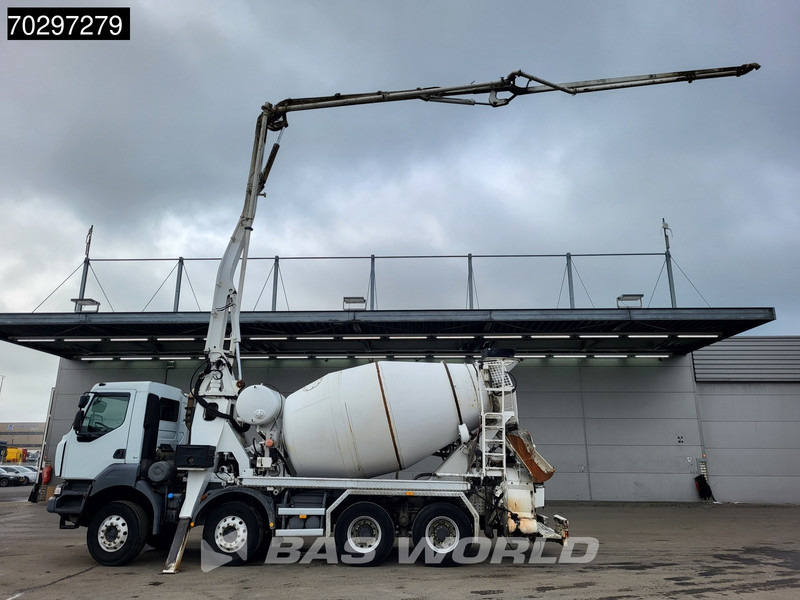 Renault Kerax 8X4 Mecbo M3-23/100-BZ Pomp+Mixer Big-Axle Steelsuspension Euro 5 - Concrete mixer truck: picture 2 Renault Kerax 8X4 Mecbo M3-23/100-BZ Pomp+Mixer Big-Axle Steelsuspension Euro 5 - Concrete mixer truck: picture 2