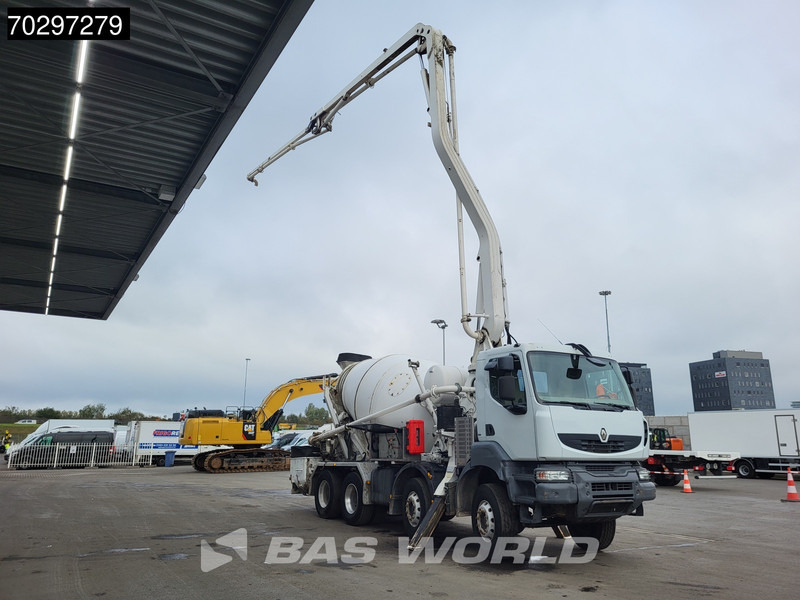 Renault Kerax 8X4 Mecbo M3-23/100-BZ Pomp+Mixer Big-Axle Steelsuspension Euro 5 - Concrete mixer truck: picture 3 Renault Kerax 8X4 Mecbo M3-23/100-BZ Pomp+Mixer Big-Axle Steelsuspension Euro 5 - Concrete mixer truck: picture 3