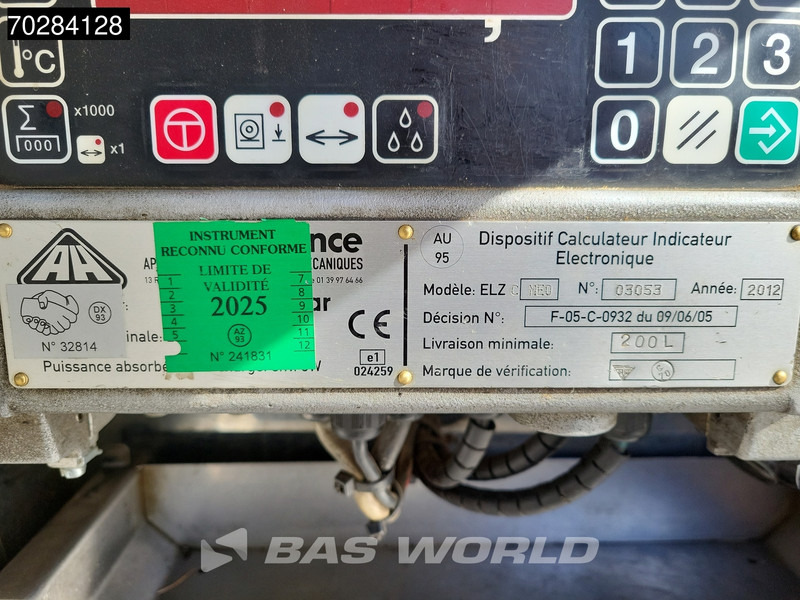 Tank truck for transportation of fuel Renault Premium 380 4X4 14.000 Liter Fuel tanker 6 compartments ADR Hydrodrive Euro 5: picture 13