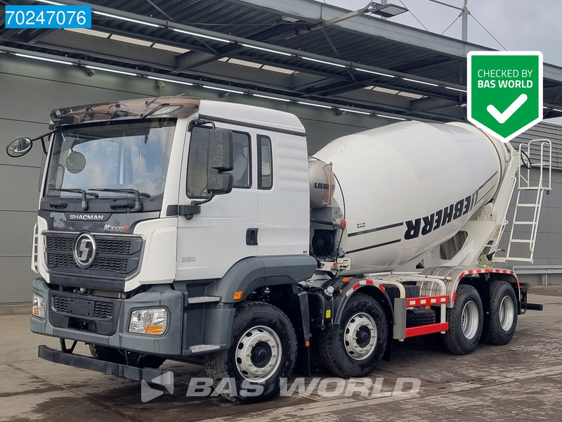 SHACMAN 8x4 EURO 6 8X4 NEW! 8m3 Liebherr Mixer Big-Axle Steel Suspension - Concrete mixer truck: picture 1 SHACMAN 8x4 EURO 6 8X4 NEW! 8m3 Liebherr Mixer Big-Axle Steel Suspension - Concrete mixer truck: picture 1