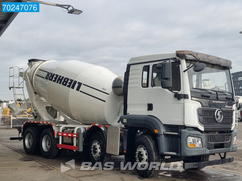 SHACMAN 8x4 EURO 6 8X4 NEW! 8m3 Liebherr Mixer Big-Axle Steel Suspension - Concrete mixer truck: picture 3 SHACMAN 8x4 EURO 6 8X4 NEW! 8m3 Liebherr Mixer Big-Axle Steel Suspension - Concrete mixer truck: picture 3
