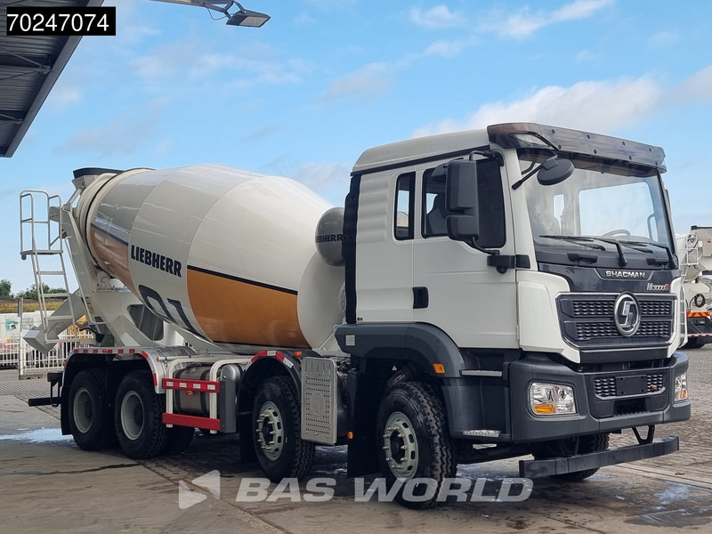 SHACMAN M3000 S 8X4 NEW! 8m3 Liebherr Mixer Big-Axle Steelsuspension - Concrete mixer truck: picture 3 SHACMAN M3000 S 8X4 NEW! 8m3 Liebherr Mixer Big-Axle Steelsuspension - Concrete mixer truck: picture 3