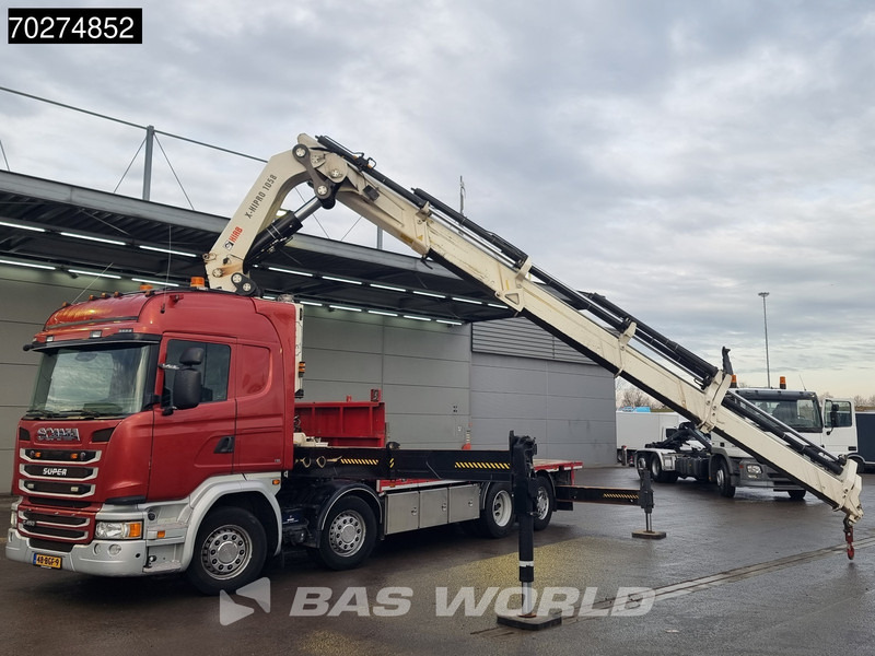 Scania G450 8X2 NL-Truck Hiab X-HIPRO 1058EP-6 Kran Front stab Retarder Euro 6 - Dropside/ Flatbed truck, Crane truck: picture 5 Scania G450 8X2 NL-Truck Hiab X-HIPRO 1058EP-6 Kran Front stab Retarder Euro 6 - Dropside/ Flatbed truck, Crane truck: picture 5