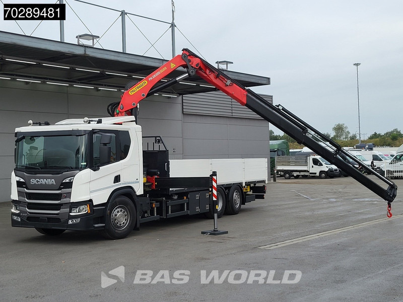 Scania P410 6X2 NEW! Palfinger PK24-001 SLD 5 Kran Crane Retarder Lift+steering axle - Dropside/ Flatbed truck, Crane truck: picture 3 Scania P410 6X2 NEW! Palfinger PK24-001 SLD 5 Kran Crane Retarder Lift+steering axle - Dropside/ Flatbed truck, Crane truck: picture 3