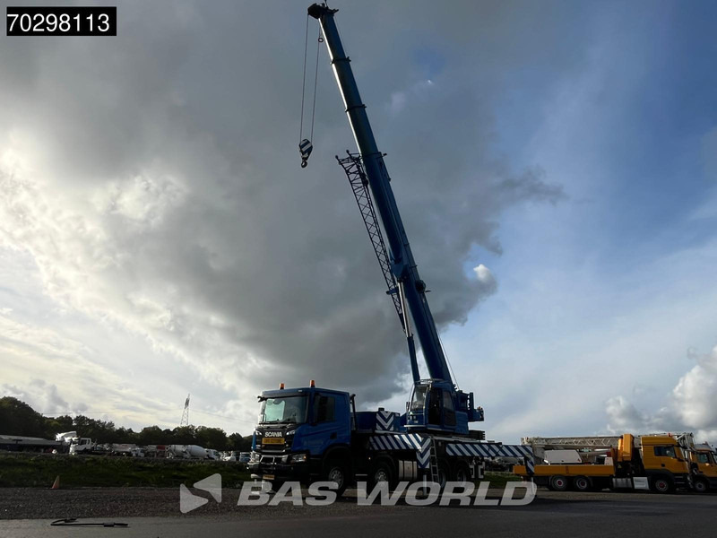 Scania P450 P 8X4 Palfinger/SANY SPC500E Telescopic Crane Retarder Navi Automatic Euro 6 - Crane truck: picture 3 Scania P450 P 8X4 Palfinger/SANY SPC500E Telescopic Crane Retarder Navi Automatic Euro 6 - Crane truck: picture 3