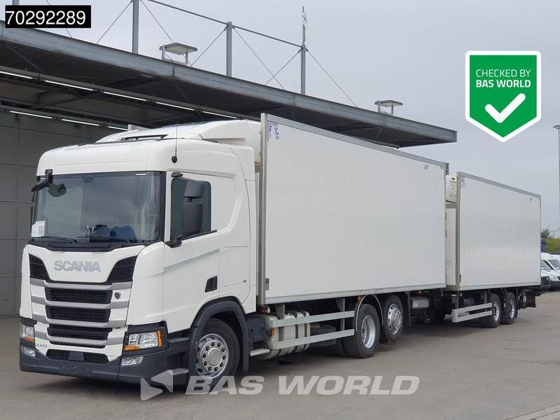 Scania R410 6X2 Carrier Supra 1250 MT Retarder Lamberet Liftachse ACC Euro 6 - Refrigerator truck: picture 1 Scania R410 6X2 Carrier Supra 1250 MT Retarder Lamberet Liftachse ACC Euro 6 - Refrigerator truck: picture 1