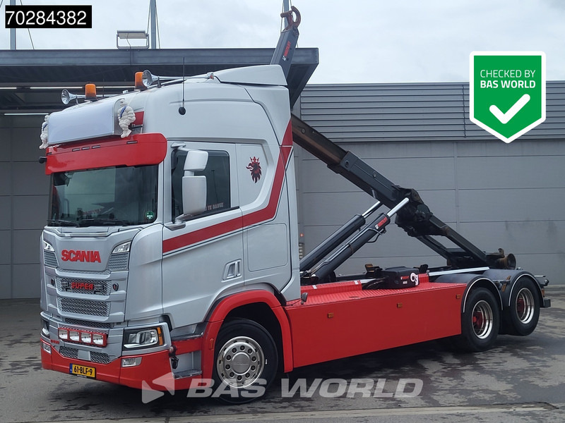Scania R450 R 6X2 NL-Truck 26t Haak Retarder Liftas Navi Euro 6 - Hook lift truck: picture 1 Scania R450 R 6X2 NL-Truck 26t Haak Retarder Liftas Navi Euro 6 - Hook lift truck: picture 1