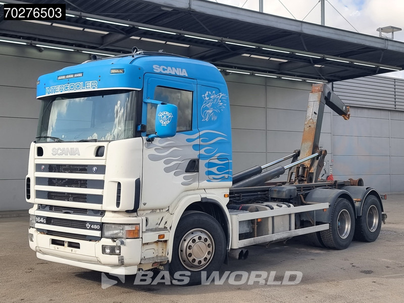 Scania R480 6X2 20tons Multilift LBS 20-570 Retarder Manual Euro 3 - Hook lift truck: picture 3 Scania R480 6X2 20tons Multilift LBS 20-570 Retarder Manual Euro 3 - Hook lift truck: picture 3
