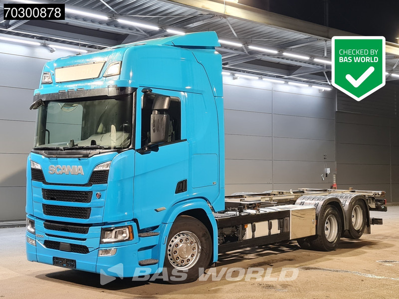 Scania R500 R 6X2 WECON BDF Full Air Suspension Retarder Lift-Axle Automatic Leather Seats - Container transporter/ Swap body truck: picture 1 Scania R500 R 6X2 WECON BDF Full Air Suspension Retarder Lift-Axle Automatic Leather Seats - Container transporter/ Swap body truck: picture 1
